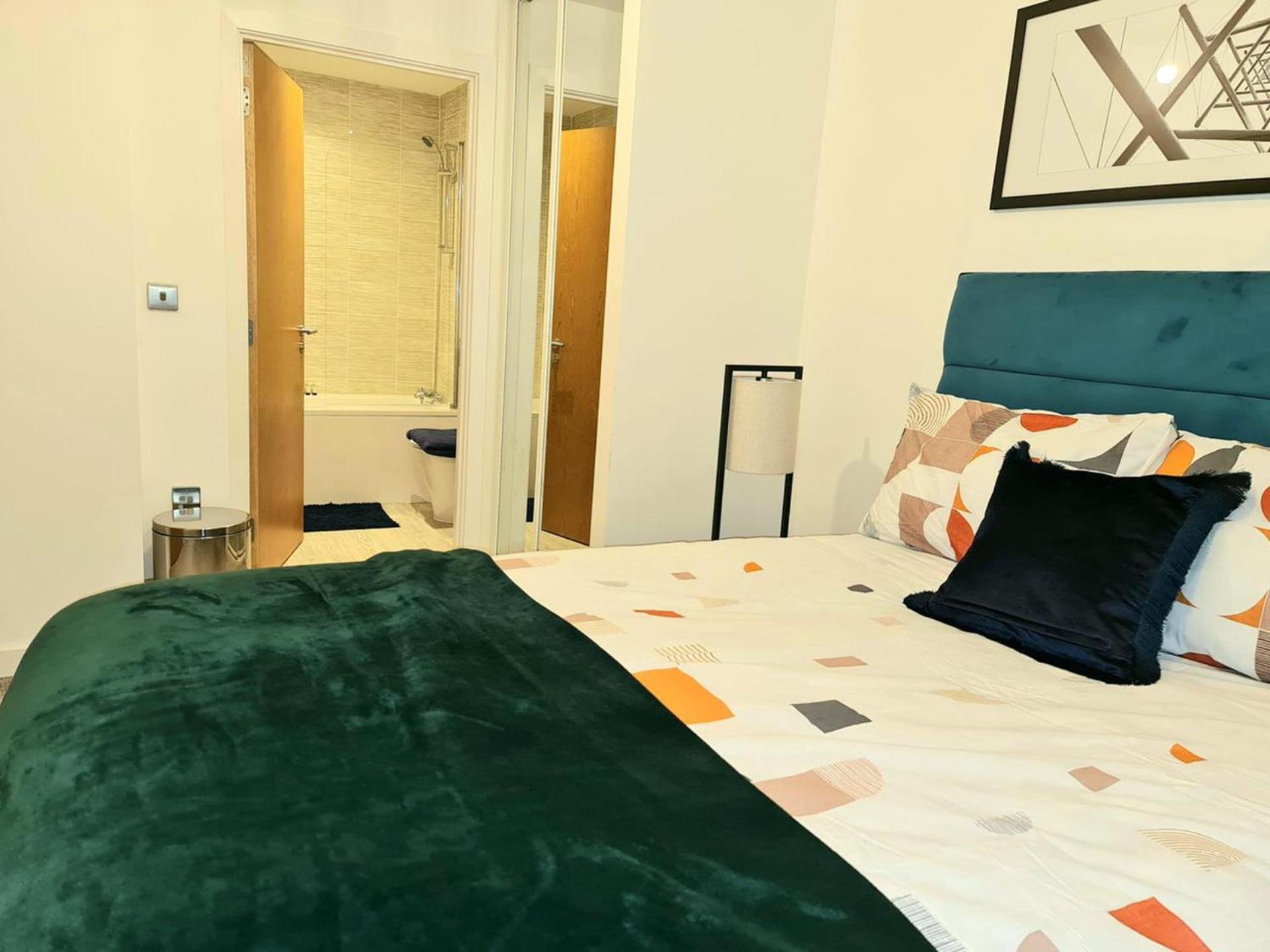 Exquisite Cosy 2-Bed Apartment In Salford Manchester Esterno foto